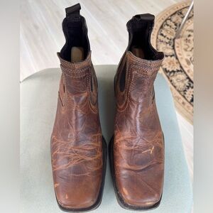 Brown Leather Ariat Men's Boots